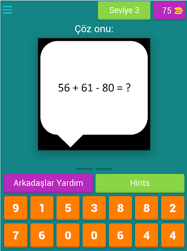 Türkçe Matematik Testi