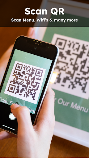 Android application QR Code Scanner - Generator screenshort