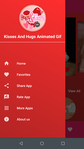 Kisses And Hugs Animated Gif Screen 2