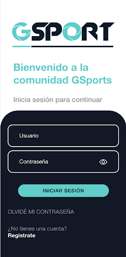 Android application Gsport screenshort