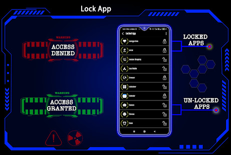 Innovational Launcher -AppLock 8.0 APK screenshots 5