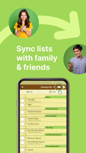 Screenshot of List Ease: Shopping List App