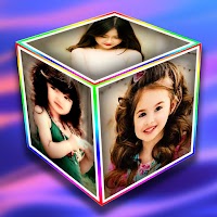 Photo Frame Live HD Wallpaper - 3D Photo Cube Wall