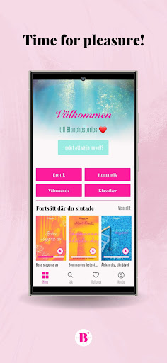 Android application BLANCHEstories screenshort