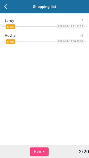 Family App - ListMilo Screen 3