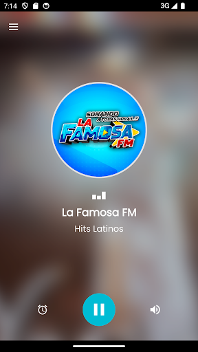 Android application La Famosa FM screenshort