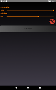 Volumenverstärker Screenshot