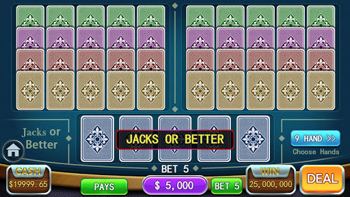 Video Poker Games - Multi Hand 18