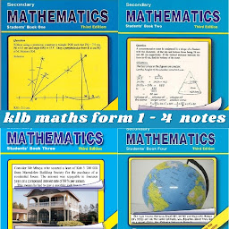 Icon image Klb maths: Form 1 - form 4.