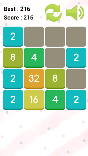 Android application 2048 Expert screenshort