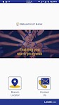 screenshot of Paramount Bank Mobile app