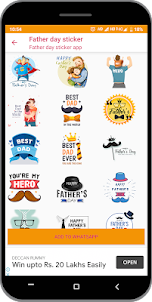 Father day - sticker, image