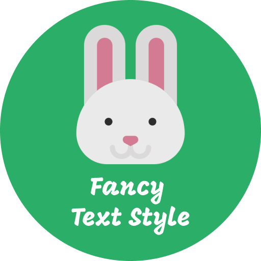 Fancy Text Style logo