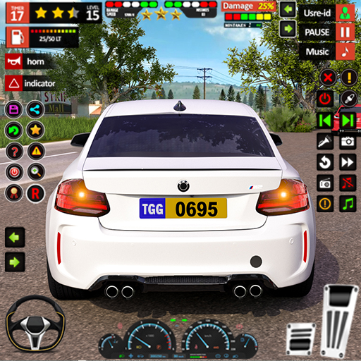 School Car Driving Car Game logo