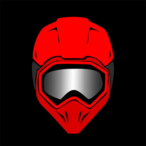 POWERING: Dirt bike training logo
