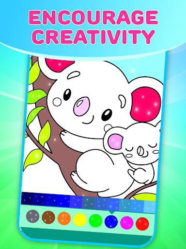 Flower Magic Coloring Book Screen 2
