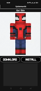 Spider Hero Man Skin Minecraft