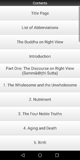 The Discourse on Right View Screen 2