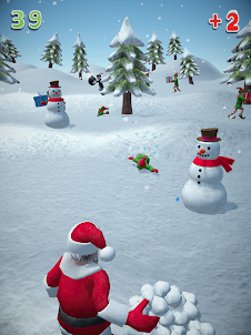 Snowball Santa