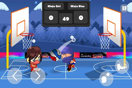 Ninja Head Basketball