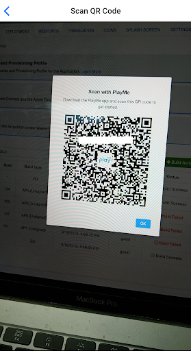 Android application PlayMe screenshort