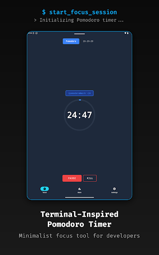 Coding Focus Timer – Terminal screenshot 8