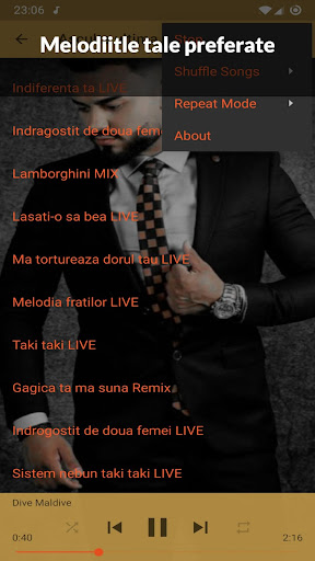 Jador Live - Muzica pentru toa Screen 2