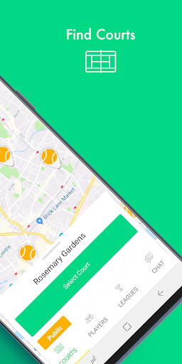 Spin: Tennis Partners, Leagues Screen 2