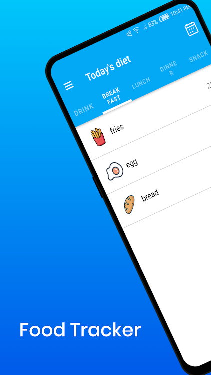 Food Diary&Drink water tracker - 1.2 - (Android)