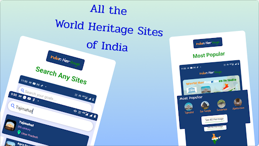 Android application Heritism : Heritage Sites screenshort