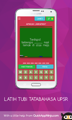 LATIH TUBI TATABAHASA UPSR