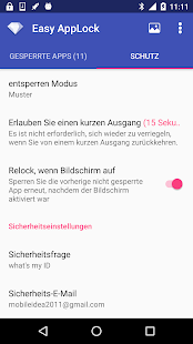 App Sperre & Ausblenden Foto Bildschirmfoto