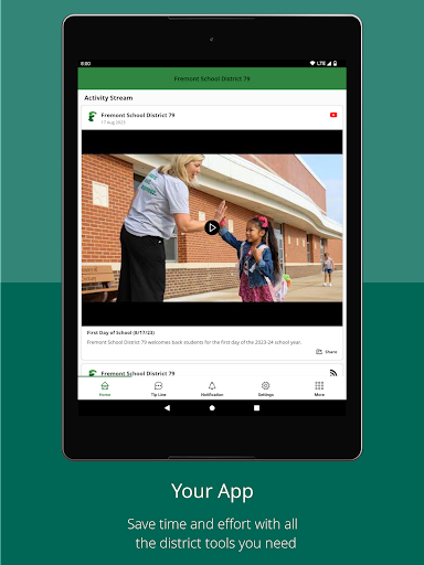 Android application Fremont School District 79 screenshort