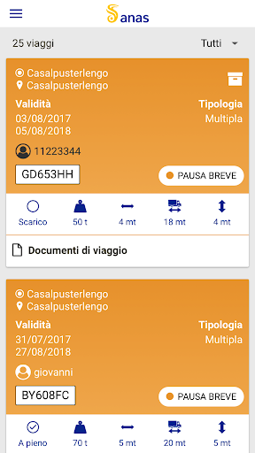Trasporti Eccezionali Screen 2