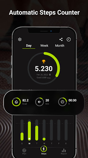 Screenshot of Step Counter: Exercise Tracker