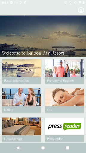 Android application Balboa Bay Resort screenshort