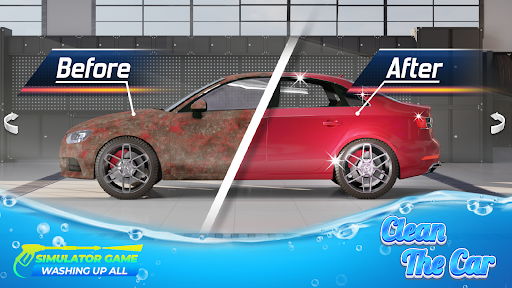 Simulator Game Washing Clean