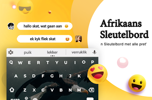 Android application Afrikaans Keyboard screenshort