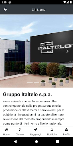 Gruppo Italtelo Screen 3
