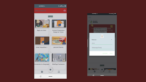 Android application Samvic screenshort
