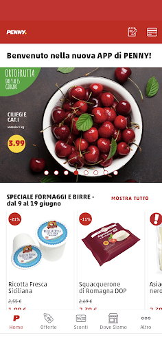 Android application PENNY Italia screenshort