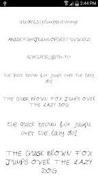 Fonts for FlipFont