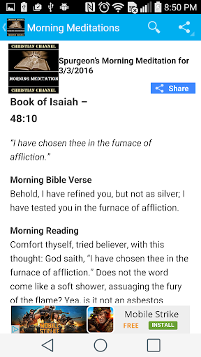 The Morning Meditation