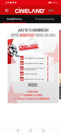 Cineland Colombia Screen 2