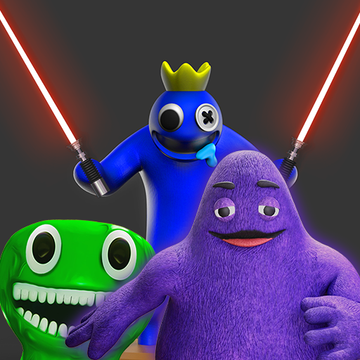 GRIMACE SHAKE Vs. GREEN! RAINBOW FRIENDS 2 ANIMATION 