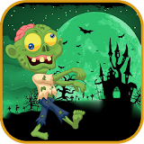 Fun run zombie monster game icon