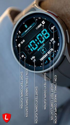 Informative Watch Face 048 Screen 2
