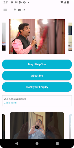 Android application Dr. Ankush Agrawal screenshort