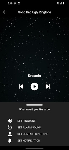 Kiss Ringtone Screen 3