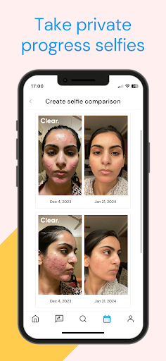 Screenshot of Clear: Social Skincare Tracker